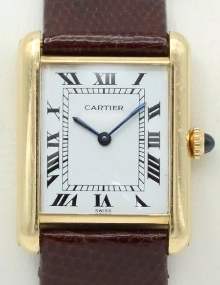 A vintage Cartier Tank